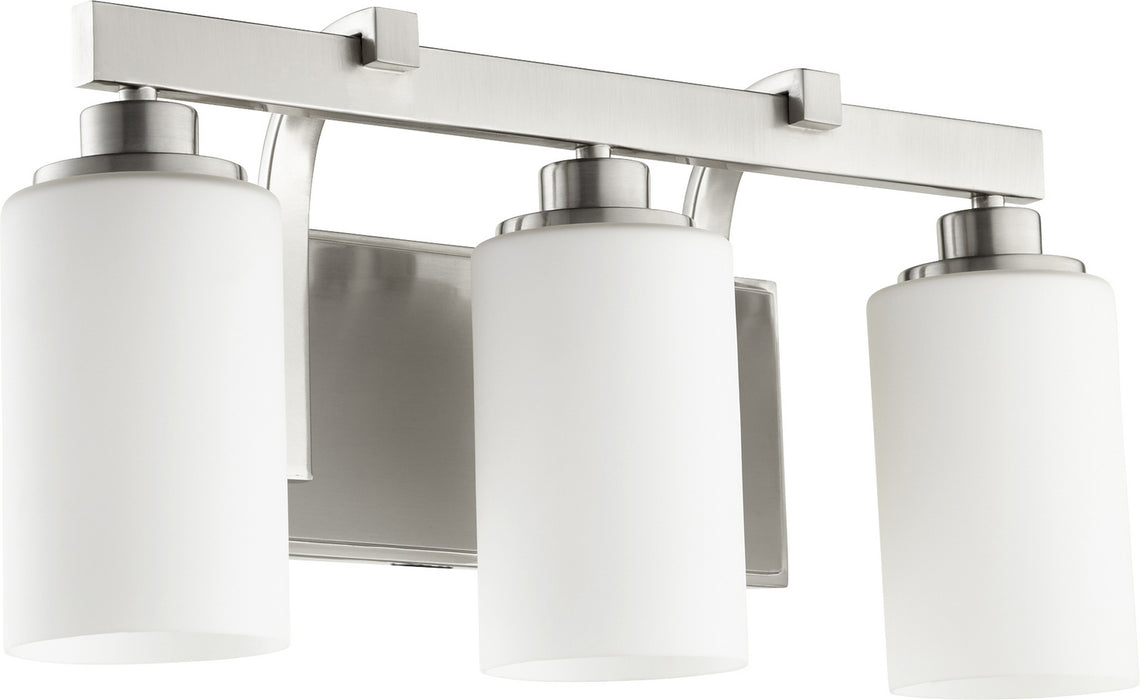 Quorum - 5207-3-65 - Three Light Vanity - Lancaster - Satin Nickel