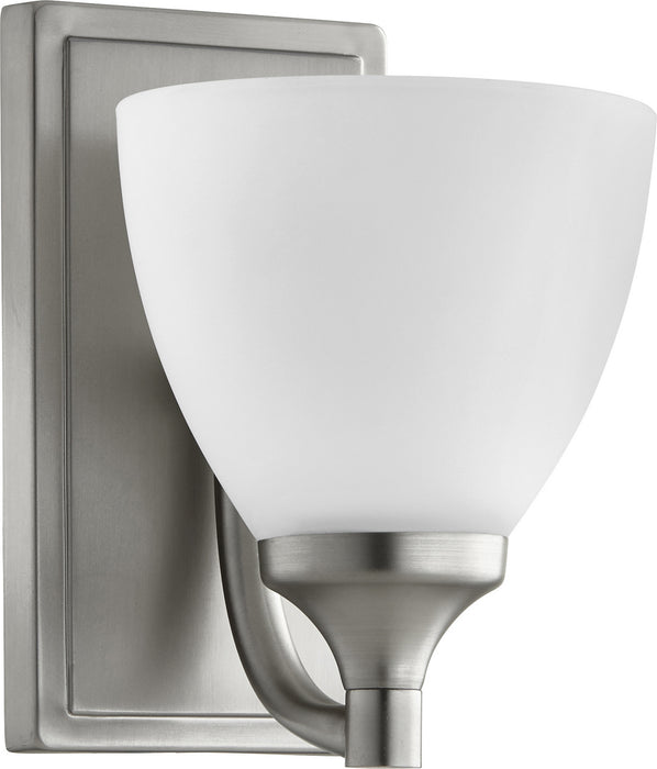 Quorum - 5459-1-65 - One Light Wall Mount - Enclave - Satin Nickel