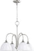 Quorum - 6409-4-62 - Four Light Chandelier - Celeste - Polished Nickel