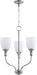 Quorum - 6811-3-65 - Three Light Chandelier - Richmond - Satin Nickel