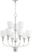 Quorum - 6811-9-62 - Nine Light Chandelier - Richmond - Polished Nickel