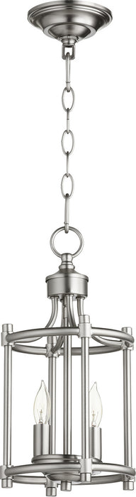 Quorum - 6822-2-65 - Two Light Entry Pendant - Rossington - Satin Nickel