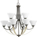 Progress Lighting - P400013-020 - Nine Light Chandelier - Noma - Antique Bronze