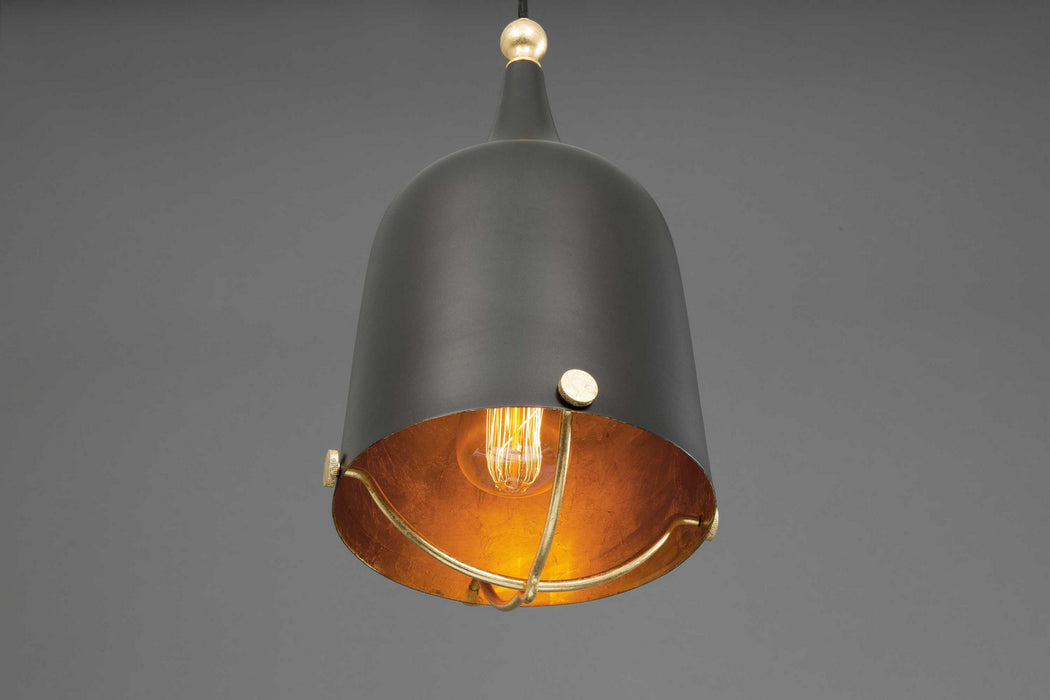 One Light Pendant from the Era collection in Black finish