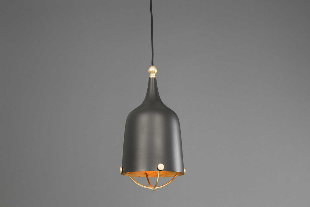 One Light Pendant from the Era collection in Black finish