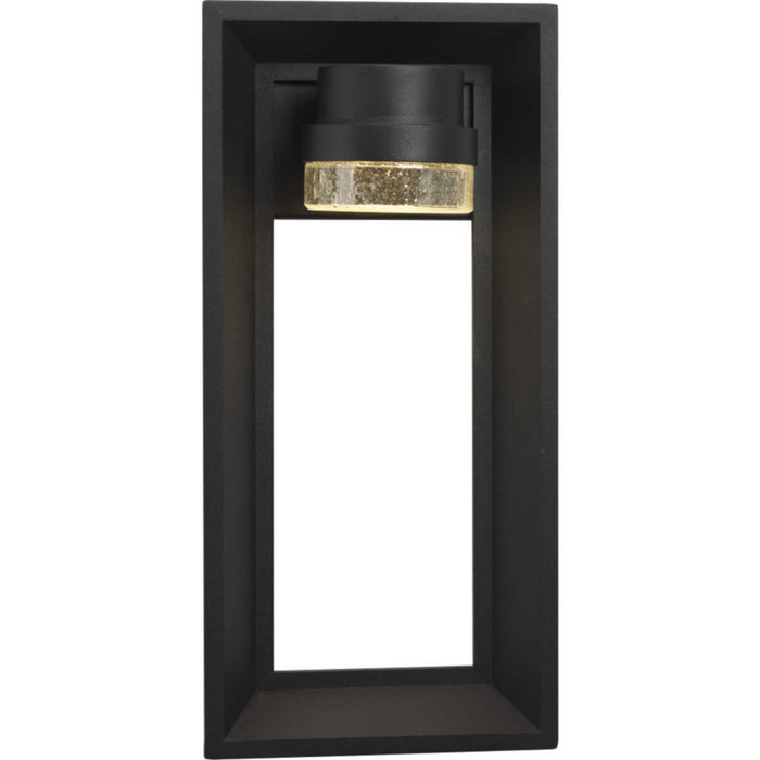 LED Wall Lantern from the Z-1010 collection in Black finish