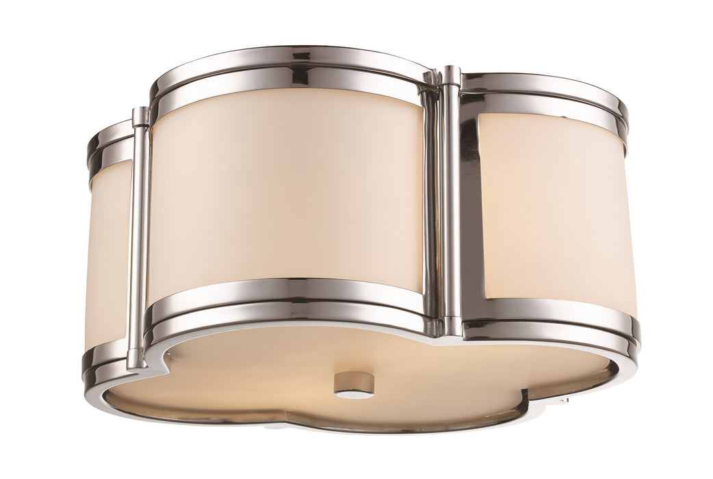 Trans Globe Imports - 14410 PC - Two Light Flushmount - Polished Chrome