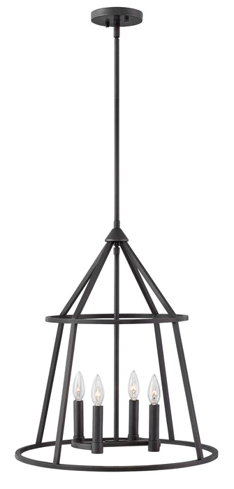 Hinkley - 3773GZ - Four Light Pendant - Middleton - Graphite Bronze