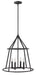 Hinkley - 3773GZ - Four Light Pendant - Middleton - Graphite Bronze