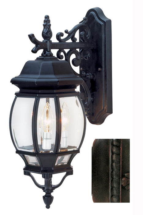 Trans Globe Imports - 4054 RT - Three Light Wall Lantern - Francisco - Rust