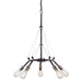 Forte - 7063-05-32 - Five Light Chandelier - Antique Bronze