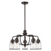 Livex Lighting - 40025-07 - Five Light Chandelier - Lawrenceville - Bronze