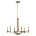 Livex Lighting - 40056-01 - Six Light Chandelier - Trumbull - Antique Brass