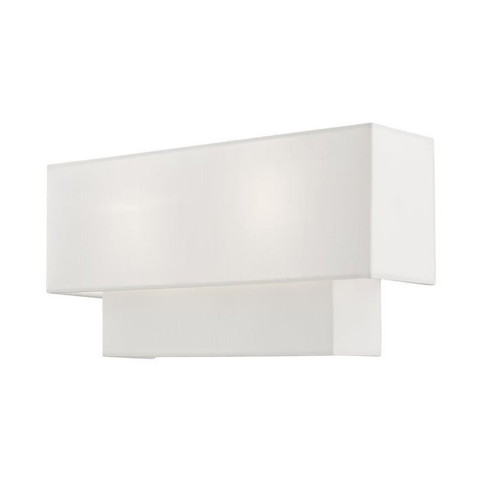 Livex Lighting - 51047-91 - Two Light Wall Sconce - Claremont - Brushed Nickel