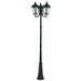 Livex Lighting - 76198-14 - Three Light Outdoor Post Mount - Morgan - Textured Black