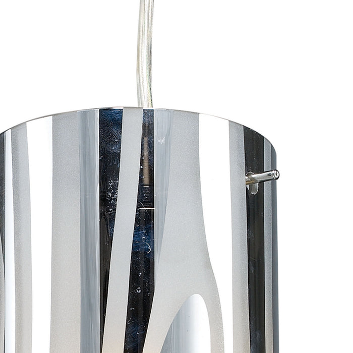 LED Mini Pendant from the Chromia collection in Polished Chrome finish