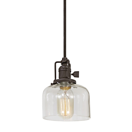 JVI Designs - 1200-08 S4 - One Light Pendant - Union Square - Oil Rubbed Bronze