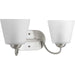 Progress Lighting - P2128-09 - Two Light Bath - Arden - Brushed Nickel