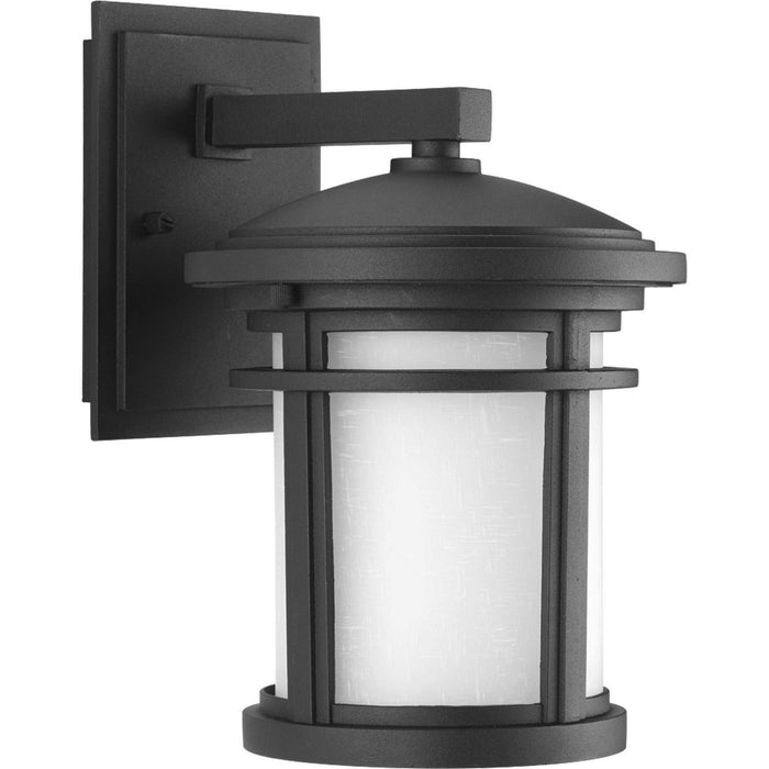 One Light Wall Lantern from the Wish Led collection in Black finish