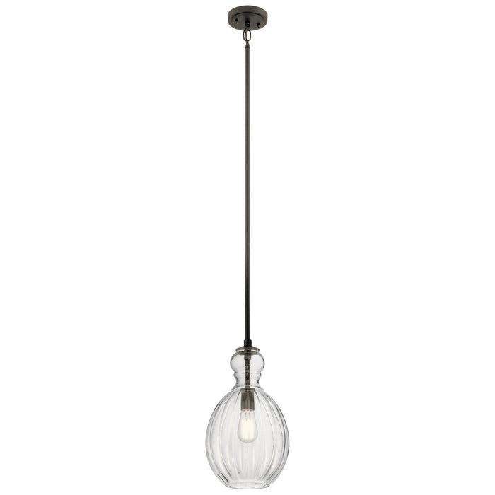 Kichler - 43953OZ - One Light Pendant - Riviera - Olde Bronze