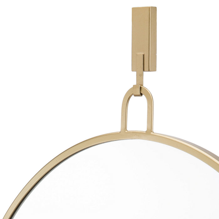 Mirror from the Stopwatch collection in Gold finish