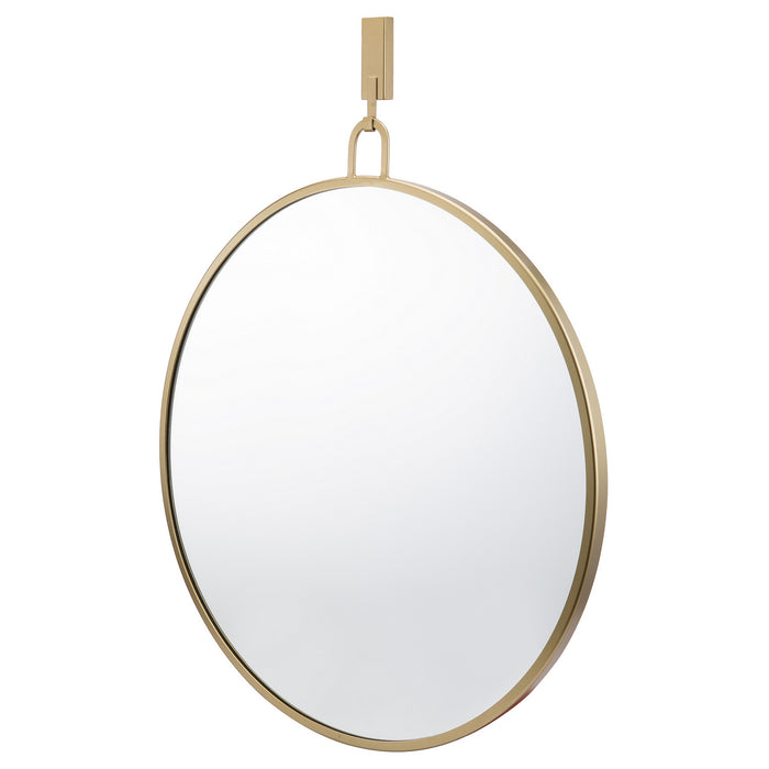 Mirror from the Stopwatch collection in Gold finish