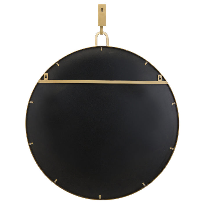 Mirror from the Stopwatch collection in Gold finish