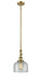 Innovations - 206-BB-G74 - One Light Mini Pendant - Franklin Restoration - Brushed Brass