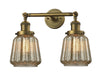 Innovations - 208-BB-G146 - Two Light Bath Vanity - Franklin Restoration - Brushed Brass