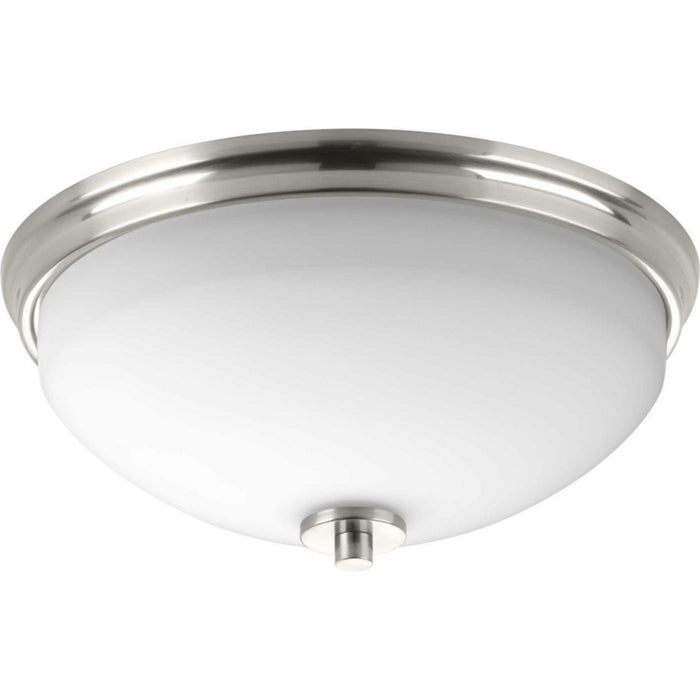 Two Light Flush Mount from the Replay collection in Brushed Nickel finish