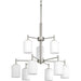 Progress Lighting - P4726-09 - Nine Light Chandelier - Replay - Brushed Nickel