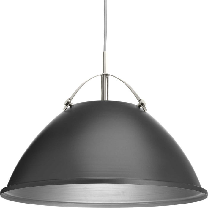 One Light Pendant from the Tre collection in Graphite finish