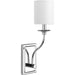 Progress Lighting - P710018-015 - One Light Wall Sconce - Bonita - Polished Chrome