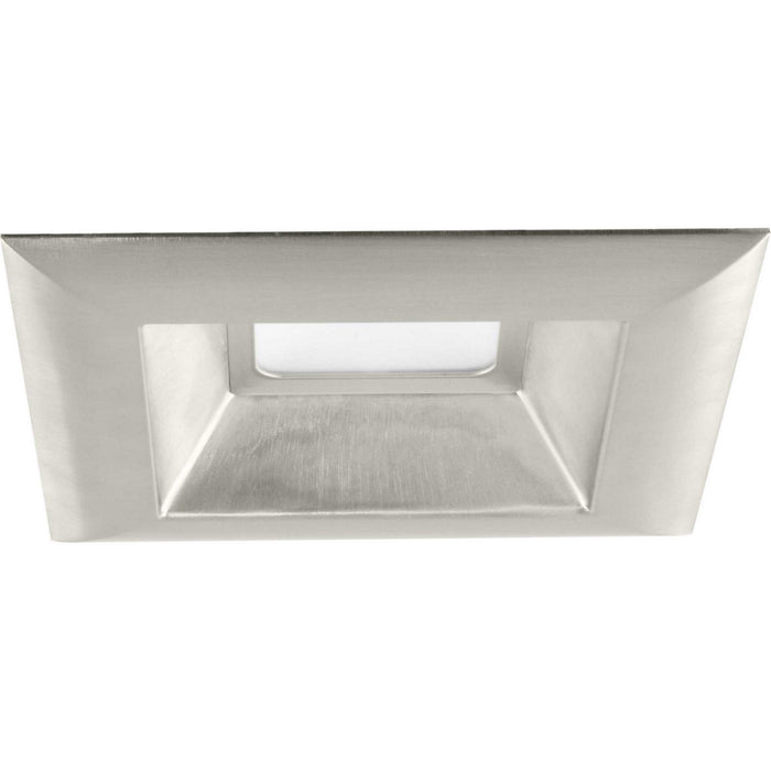 Progress Lighting - P8171-09-30K - LED Recessed Trim - LED Retrofit Sq - Brushed Nickel