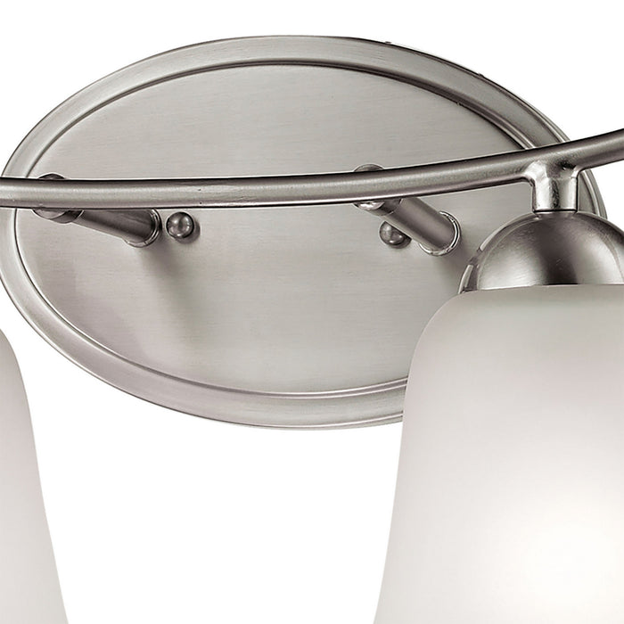 LED Bath Bar from the Conway collection in Brushed Nickel finish