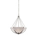 ELK Home - CN170342 - Three Light Chandelier - Casual Mission - Brushed Nickel