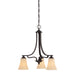 ELK Home - TK0019704 - Three Light Chandelier - Treme - Espresso