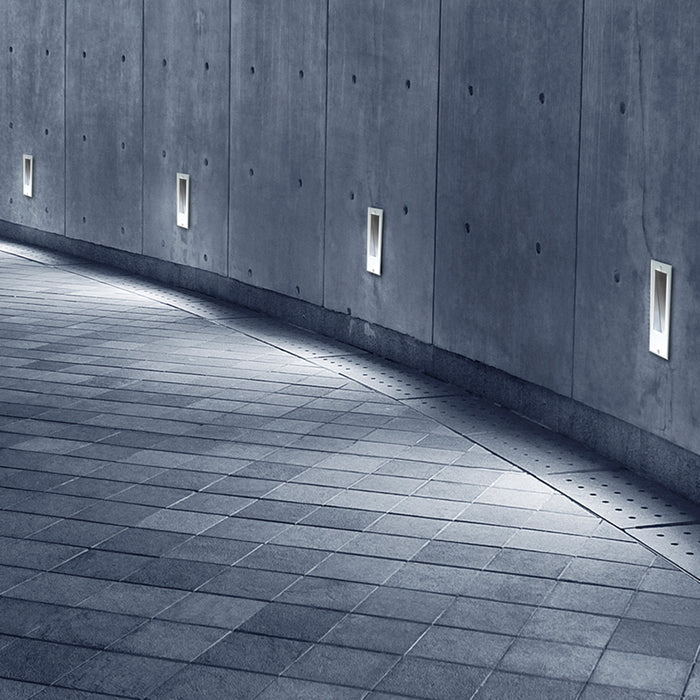 LED Outdoor Inwall from the Outdoor collection in Stainless Steel finish
