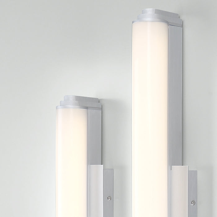 LED Wall Sconce from the Ray collection in Aluminum finish