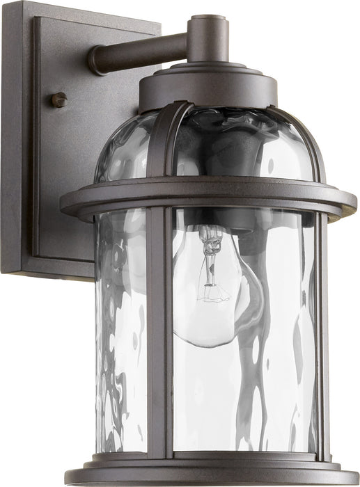 Quorum - 7760-86 - One Light Outdoor Lantern - Winston - Oiled Bronze