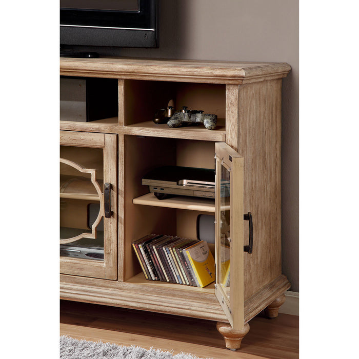 Entertainment Console from the Bohema collection in Soft Brown finish