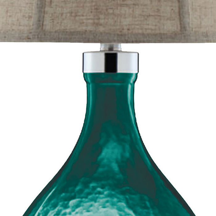 One Light Table Lamp from the Ariga collection in Blue finish