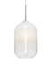 Besa - 1JC-OMEGA12WH-EDIL-SN - One Light Pendant - Omega 12 - Satin Nickel