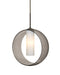 Besa - 1JT-PLATOSM-BR - One Light Pendant - Plato - Bronze