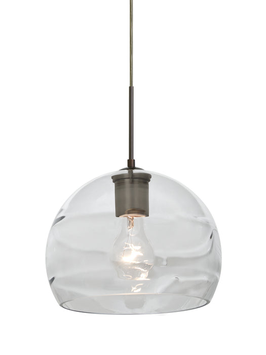 Besa - 1JT-SPIR8CL-BR - One Light Pendant - Spirit - Bronze