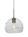 Besa - 1JT-SPIR8CL-BR - One Light Pendant - Spirit - Bronze