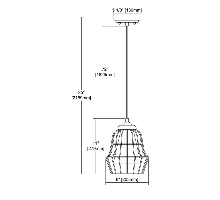 One Light Mini Pendant from the Yardley collection in Polished Gold finish