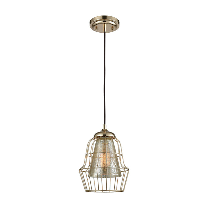 ELK Home - 14266/1 - One Light Mini Pendant - Yardley - Polished Gold