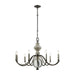 ELK Home - 32314/9 - Nine Light Chandelier - Neo Classica - Aged Black Nickel