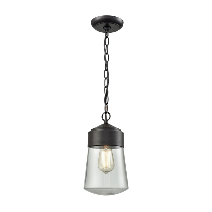 ELK Home - 45118/1 - One Light Outdoor Hanging Lantern - Mullen Gate - Oil Rubbed Bronze